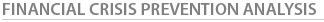 Financial Crisis Prevention Analysis